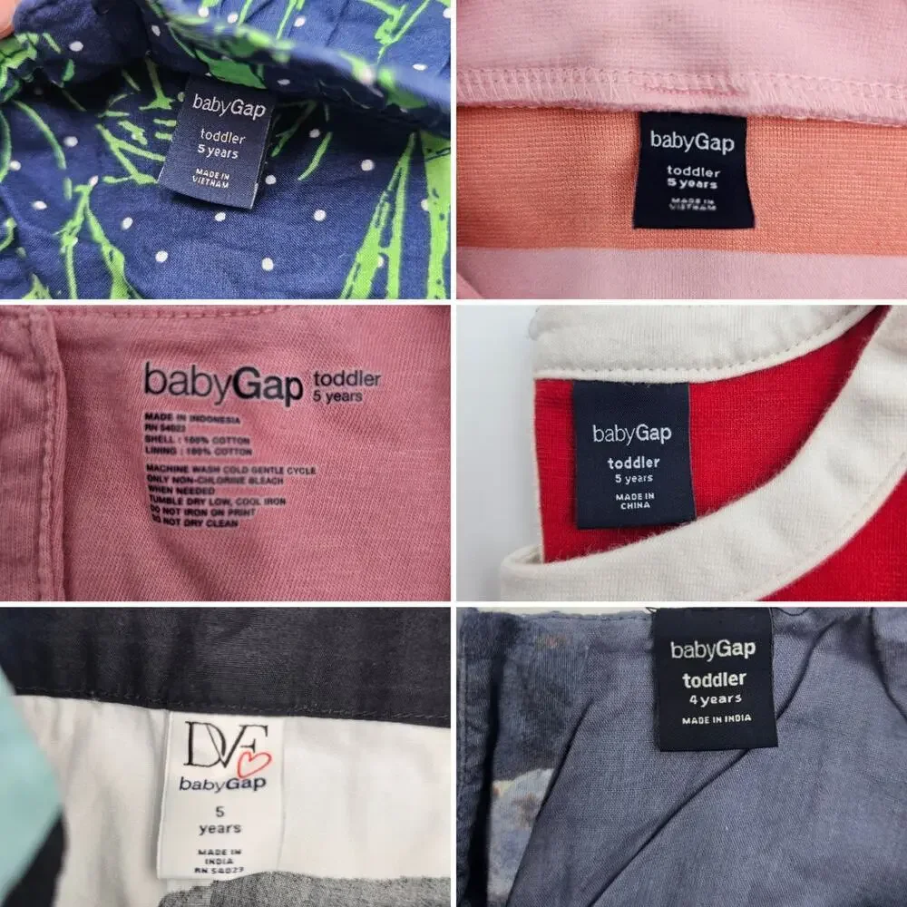 Gap Girl's Size 4/5 Lot of 6 Dresses